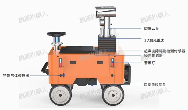 Ex1防爆轮式巡检机器人